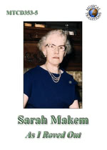 Sarah Makem: As I Roved Out (Musical Taditions (MTCD353-5)