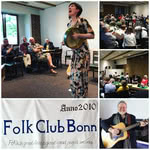 Daria Kulesh at Folk Club Bonn on 4 May 2018; photo Daria Kulesh / Folk Club Bonn