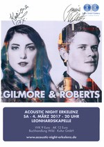 Gilmore & Roberts at Acoustic Night Erkelenz on 4 March 2017