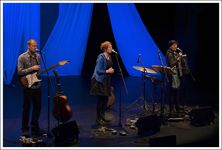 The Karine Polwart Trio in Lüdenscheid on 29 November 2014; photo © Rolf Rutzen