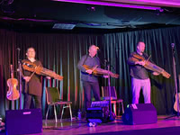 Trio Larsson Mayr at Bürgerhaus Bornheide in Hamburg, Germany, on 10 February 2024; photo Reinhard Zierke