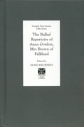 Sigrid Rieuwerts: The Ballad Repertoire of Anna Gordon, Mrs Brown of Falkland