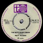 Matt McGinn: The Boys From Lisbon (Transatlantic TRA SP 15) The Boys From Lisbon: Matt McGinn (Transatlantic TRA SP 15)
