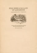 Folk Songs & Ballads of Lancashire Folk Songs & Ballads of Lancashire