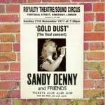 Sandy Denny: Gold Dust: Live at the Royalty (Island IMCD 252)